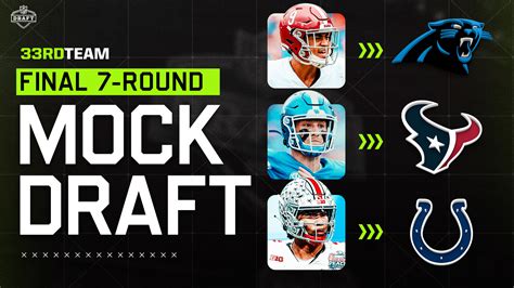 nfl mock draft 2024 all 7 rounds|2024 nfl mock draft countdown.